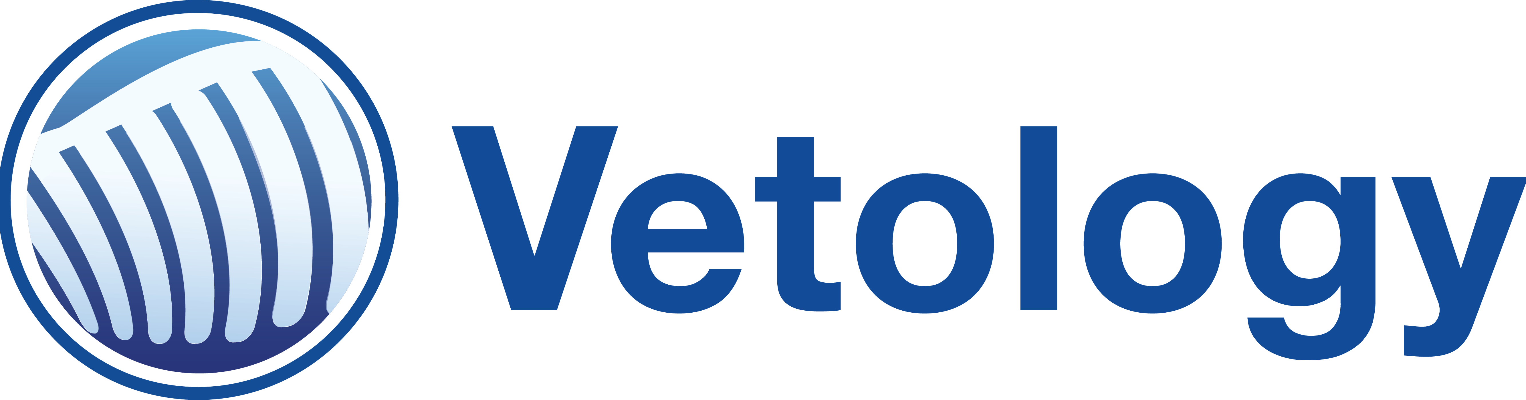horizontal logo vetology logo